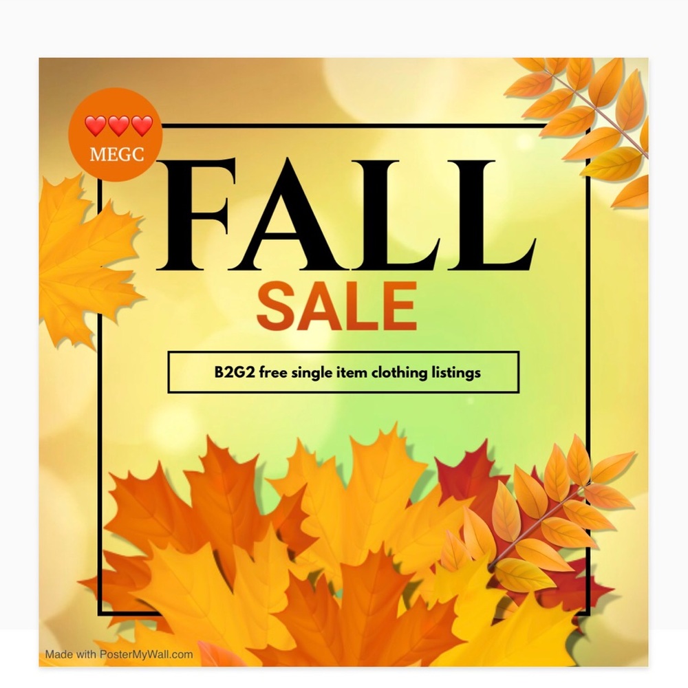 B2G2 free sale single item clothing listings